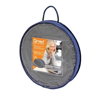Perna rotativa cu spuma si gel racoritor QMED, greutate maxima 120 Kg, gri