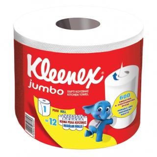 Rola prosop de hartie pentru bucatarie Kleenex  Jumbo, 1 rola, 600 coli