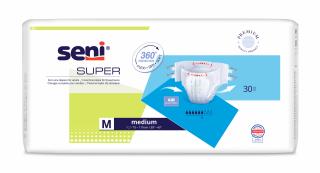 Scutece Adulti Seni Super Medium 6 picaturi, 75 110 cm, 30 Bucati