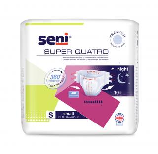 Scutece Adulti Seni Super Quattro Small 9 picaturi, 55 80 cm, 10 Bucati