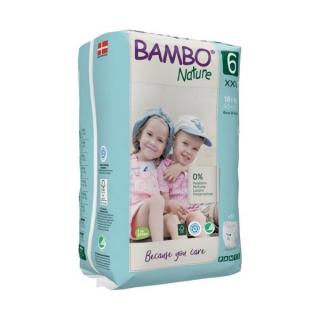 Scutece chilotel Bambo Nature Eco-Friendly, Marimea 6, 18+ kg, 18 bucati