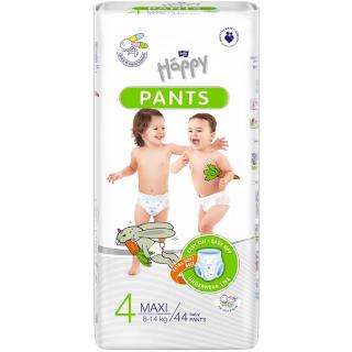 Scutece chilotel Happy Pants Maxi 4, 8-14 kg, 44 bucati