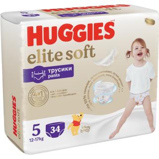 Scutece chilotel Huggies Elite Soft Pants, Nr. 5, 12-17 kg, 34 buc