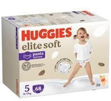 Scutece chilotel Huggies Elite Soft Pants, Nr. 5, 12-17 kg, 68 buc