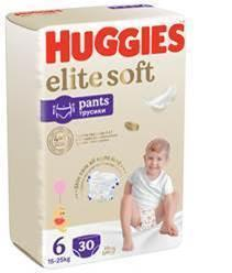 Scutece chilotel Huggies Elite Soft Pants, Nr. 6, 15-25 kg, 30 buc