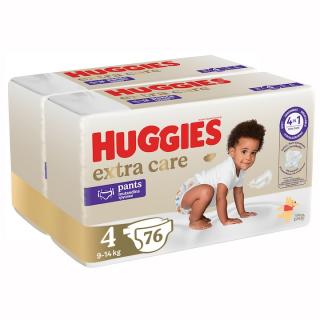 Scutece chilotel Huggies Extra Care Pants, Nr. 4, 9-14 kg, 76 buc