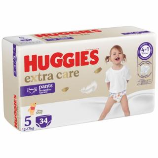 Scutece chilotel Huggies Extra Care Pants, Nr. 5, 12-17 kg, 34 buc