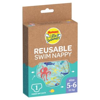 Scutece chilotel refolosibili pentru apa Huggies Little Swimmers UnderSea, Marimea 5-6, 1 bucata