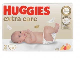 Scutece Huggies Extra Care 2,58 buc