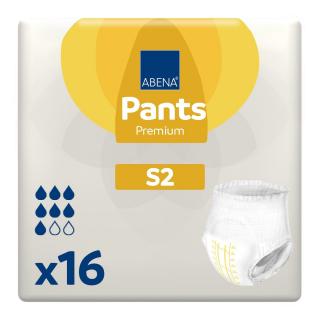 Scutece Incontinenta Adulti ABENA Pants S2, Premium, Tip Chilot, 16 bucati
