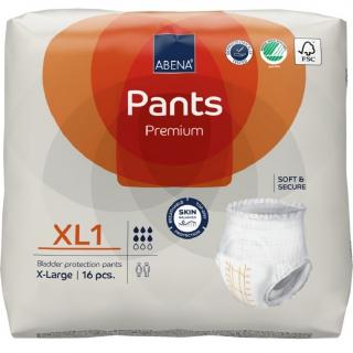 Scutece Incontinenta Adulti ABENA Pants XL1, Premium, Tip Chilot, 16 bucati