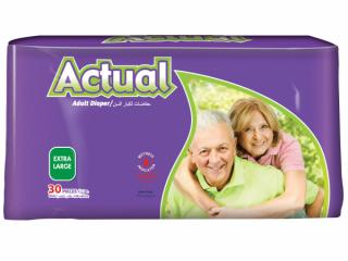 Scutece Incontinenta Adulti Actual Double XL, 30 bucati