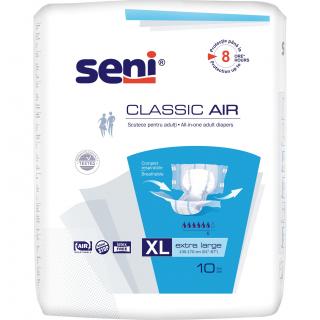 Scutece incontinenta adulti Seni   Classic Air Extra Large, 130-170 cm, 10 bucati