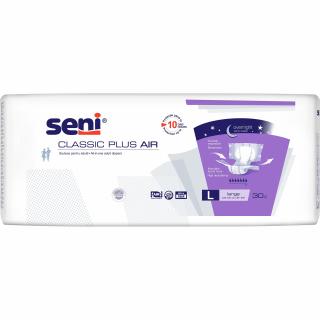 Scutece incontinenta adulti Seni   Classic Plus Air Large, 100-150 cm, 10 bucati