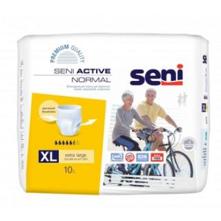 Scutece incontinenta adulti tip chilot Seni   Active Normal Extra Large, 120-160 cm, 10 bucati