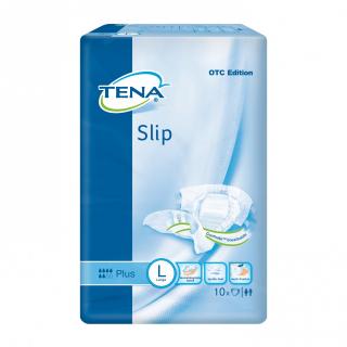 Scutece pentru incontinenta adulti  Tena Slip Plus, L, 10 bucati