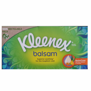 Servetele igienice uscate Kleenex BOX Balsam REG, 1 cutie, 64 bucati