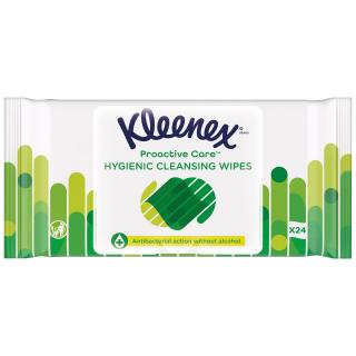 Servetele umede Antibacteriene Kleenex, 1 pachet, 24 bucati