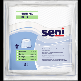 Suport elastic pentru absorbante anatomice Seni   Fix Plus 2xExtra Large, 100-155 cm, 5 bucati