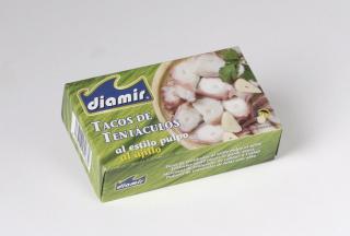 Conserva calamar bucati in ulei cu aroma de usturoi  111 g DIAMIR/MONTEY ()
