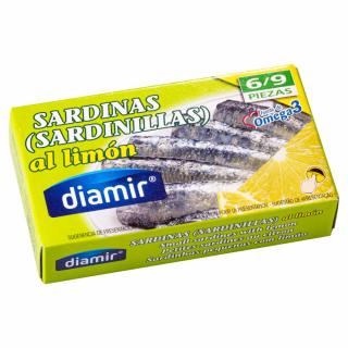 Conserva Sardine mici cu lamaie in ulei  90 g DIAMIR (Sardine)
