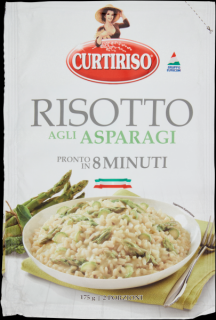 Curtiriso RISOTTO rapid cu Sparanghel 175 g- gata in 8 minute