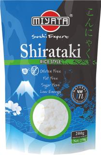 Paste Shirataki din faina de Konjac  stil orez  270 g (Orez)