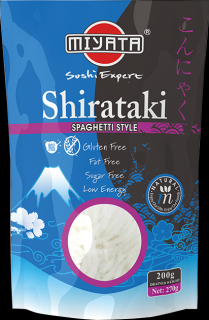 Spaghetti Shirataki din faina de Konjac   270 g (Paste konjac)