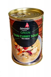 Spinnaker Seafood- Supa crema thailandeza cu curry verde si cod 400 g ()