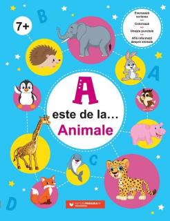 A este de la animale 7+ exerseaza scrierea