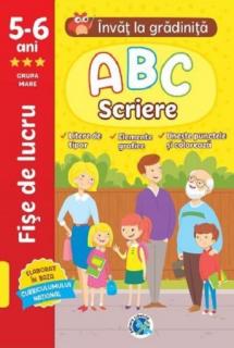 ABC Scriere - 5-6 ani. Grupa mare - Fise de lucru