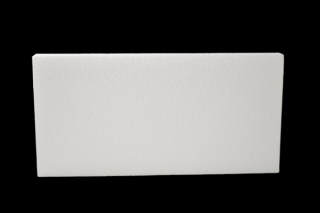 Accesorii craft- dreptunghi polistiren 6x12cm grosime 2cm