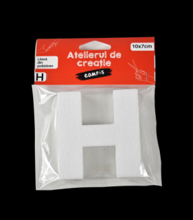 Accesorii craft- litera h polistiren