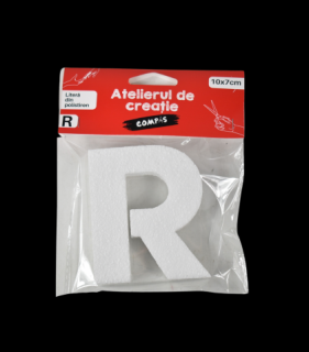 Accesorii craft- litera r polistiren