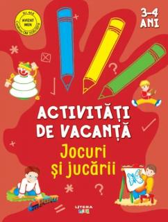 Activitati de vacanta. Jocuri si jucarii (3-4 ani)