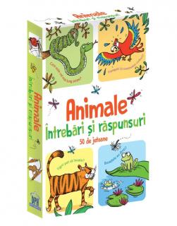 Animale - intrebari si raspunsuri - 50 de jetoane