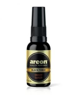Areon perfume spray blck force 30ml sweet gold pbl04