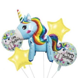 Balon folie aluminiu unicorn tz-k5061