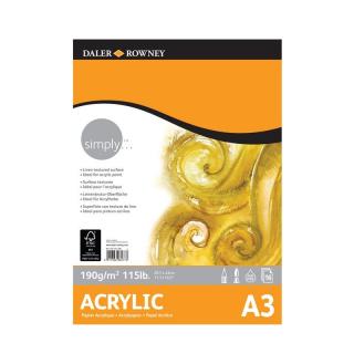 Bloc simply acrylic 190g a3 fl436731300