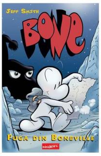 Bone: Fuga din Boneville (minigrfic, cartonat)-Art