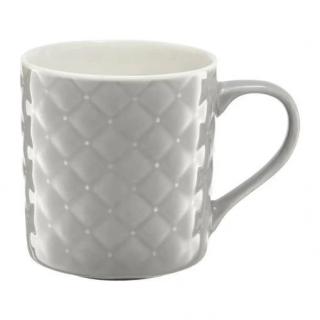 Cana 420ml relief gri deschis glamour 40009
