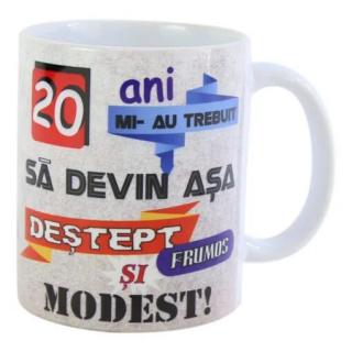 Cana ceramica 20 ani mi-au trebuit 330 ml 2198