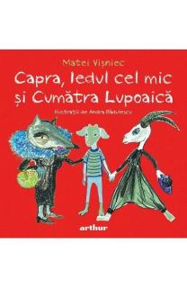 Capra,iedul cel mic si cumatra lupoaica-art