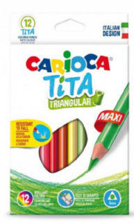 Carioca color tita triunghiular maxi carioca 12/set