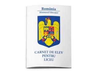 Carnet de elev pentru liceu tip965