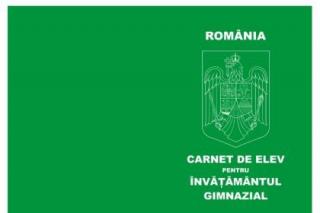 Carnet elev invatamant gimnazial c044