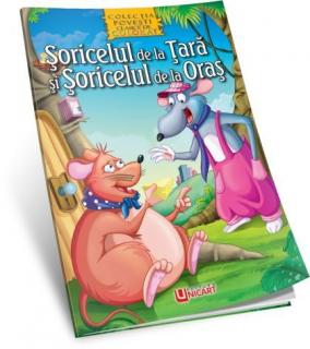 Carrte de colorat - povesti clasice Soricelul de la tara