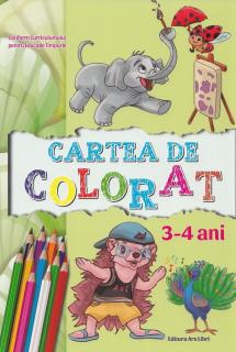 Carte de colorat 3-4 ani grupa mica