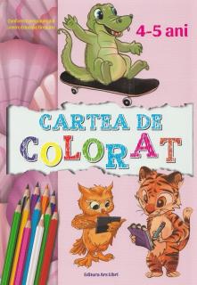 Cartea de colorat, 4-5 ani