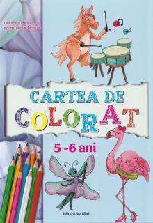 Cartea de colorat, 5-6 ani